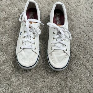 Keds Classic White Lace-Up Sneakers